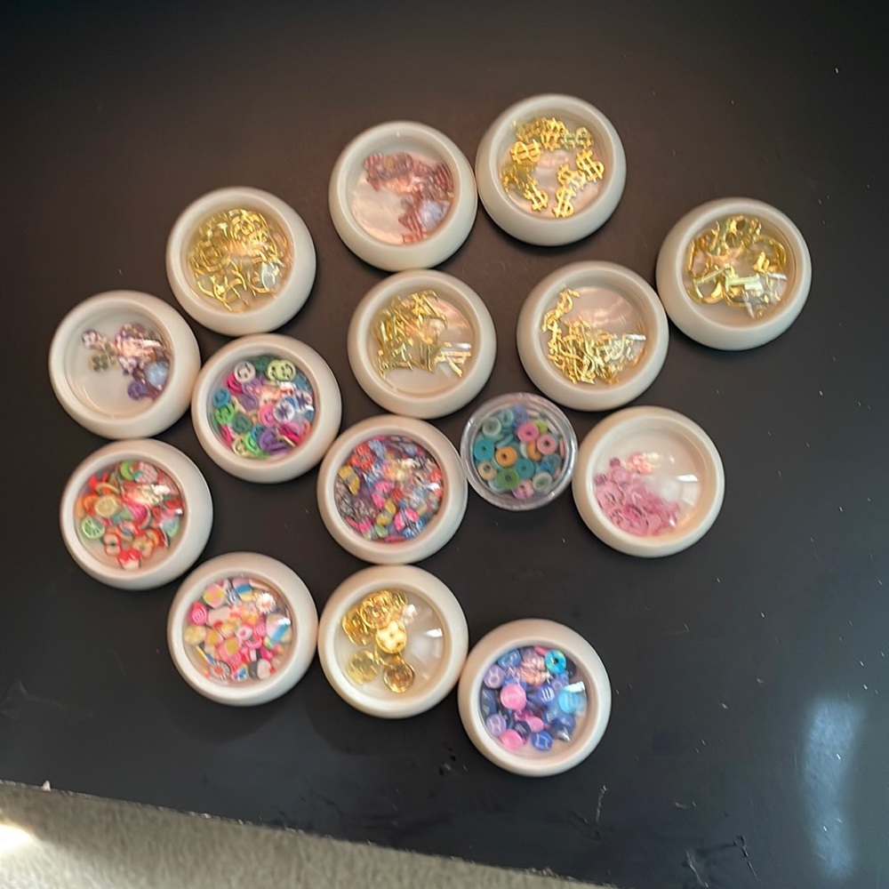 Nail charms